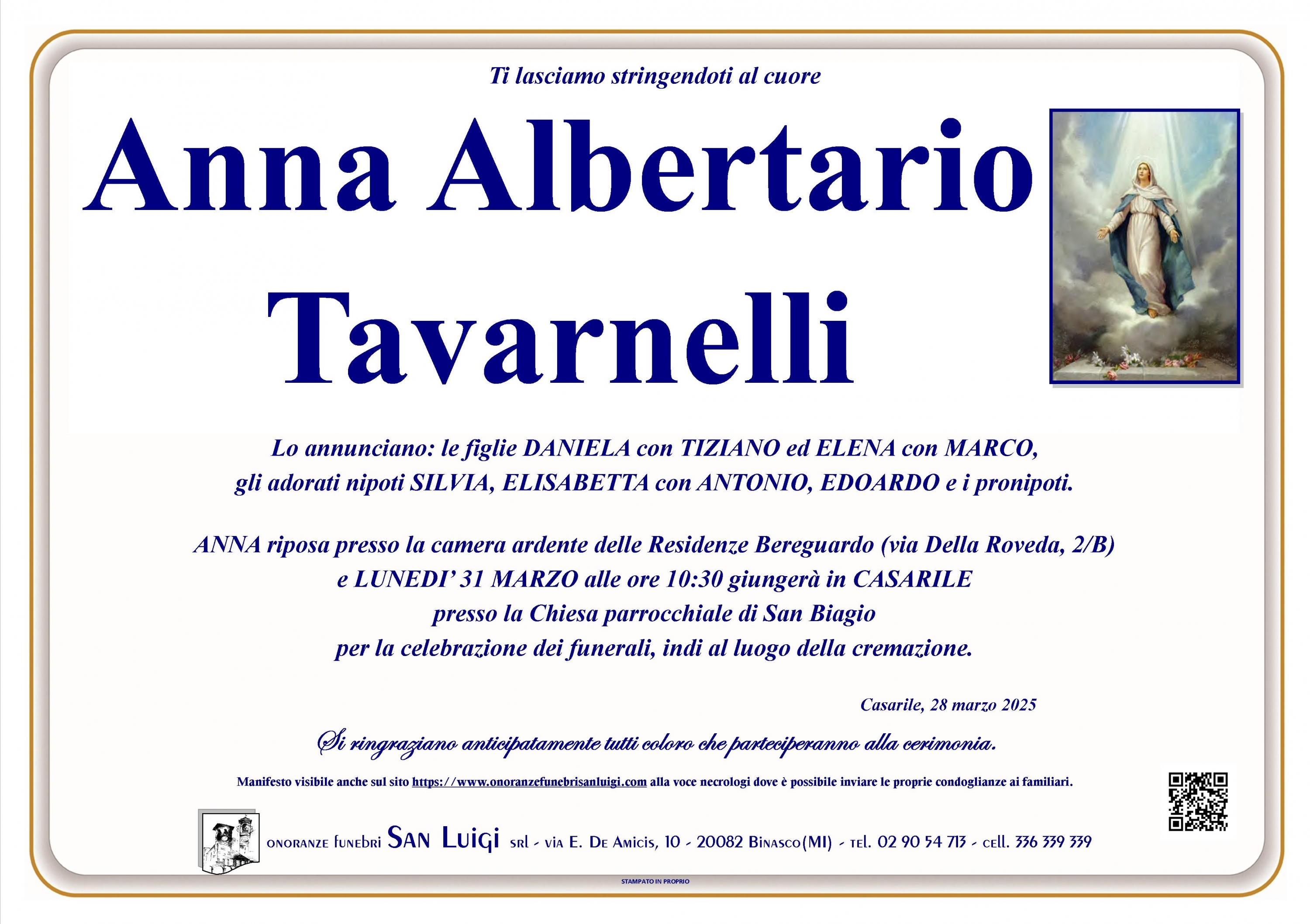 ANNA ALBERTARIO