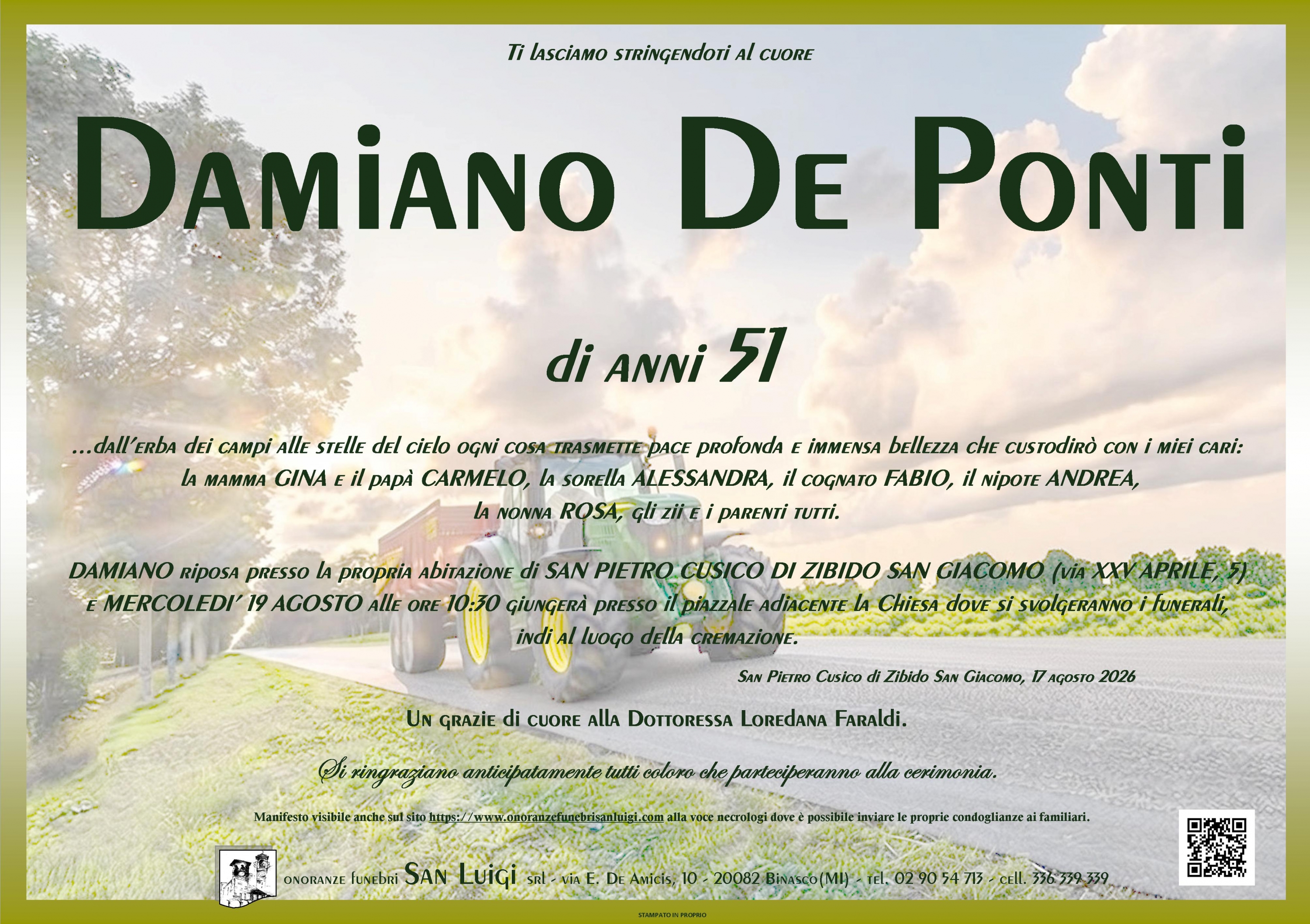 DAMIANO DE PONTI