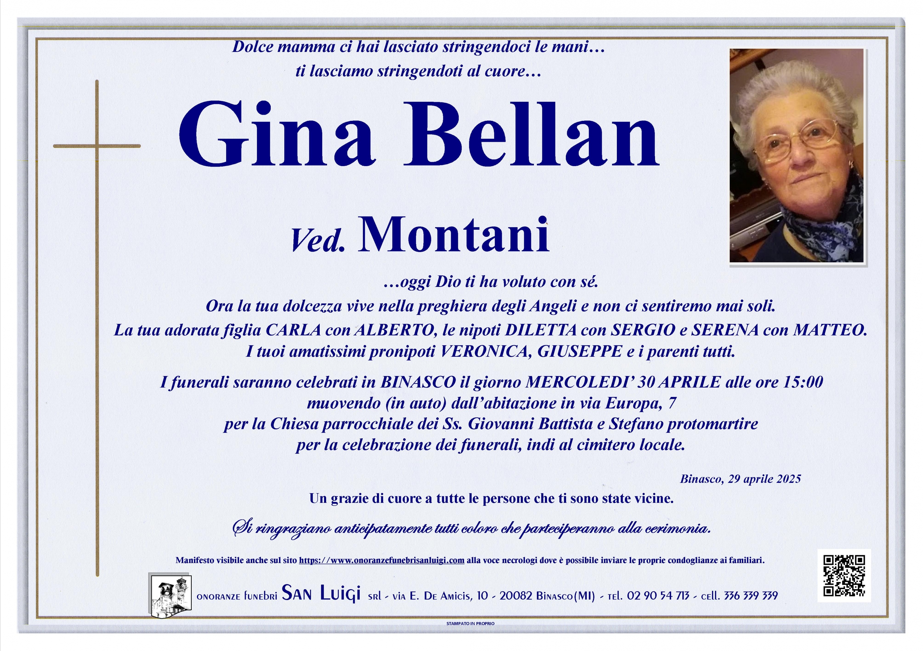 GINA BELLAN