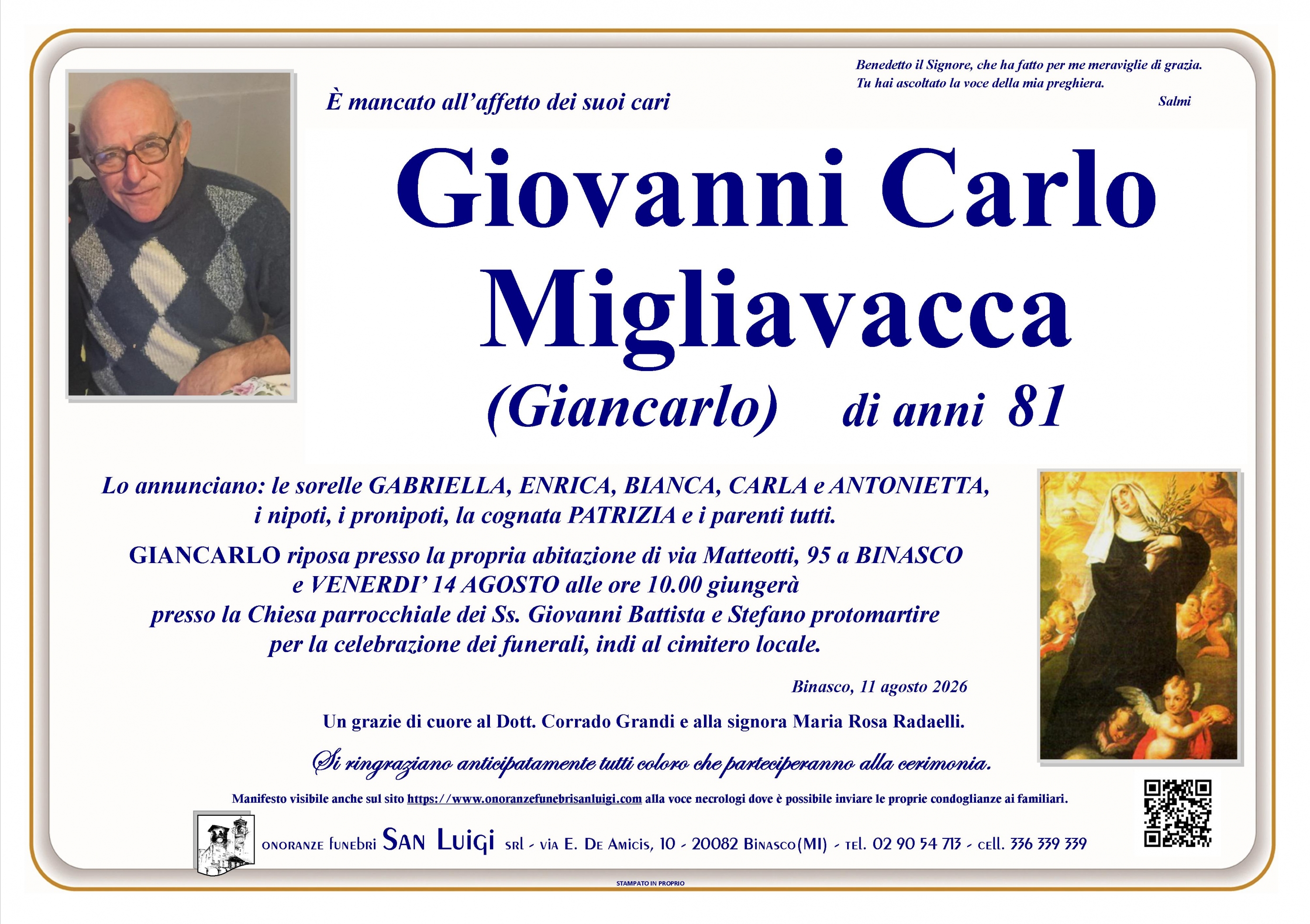 GIOVANNI CARLO MIGLIAVACCA