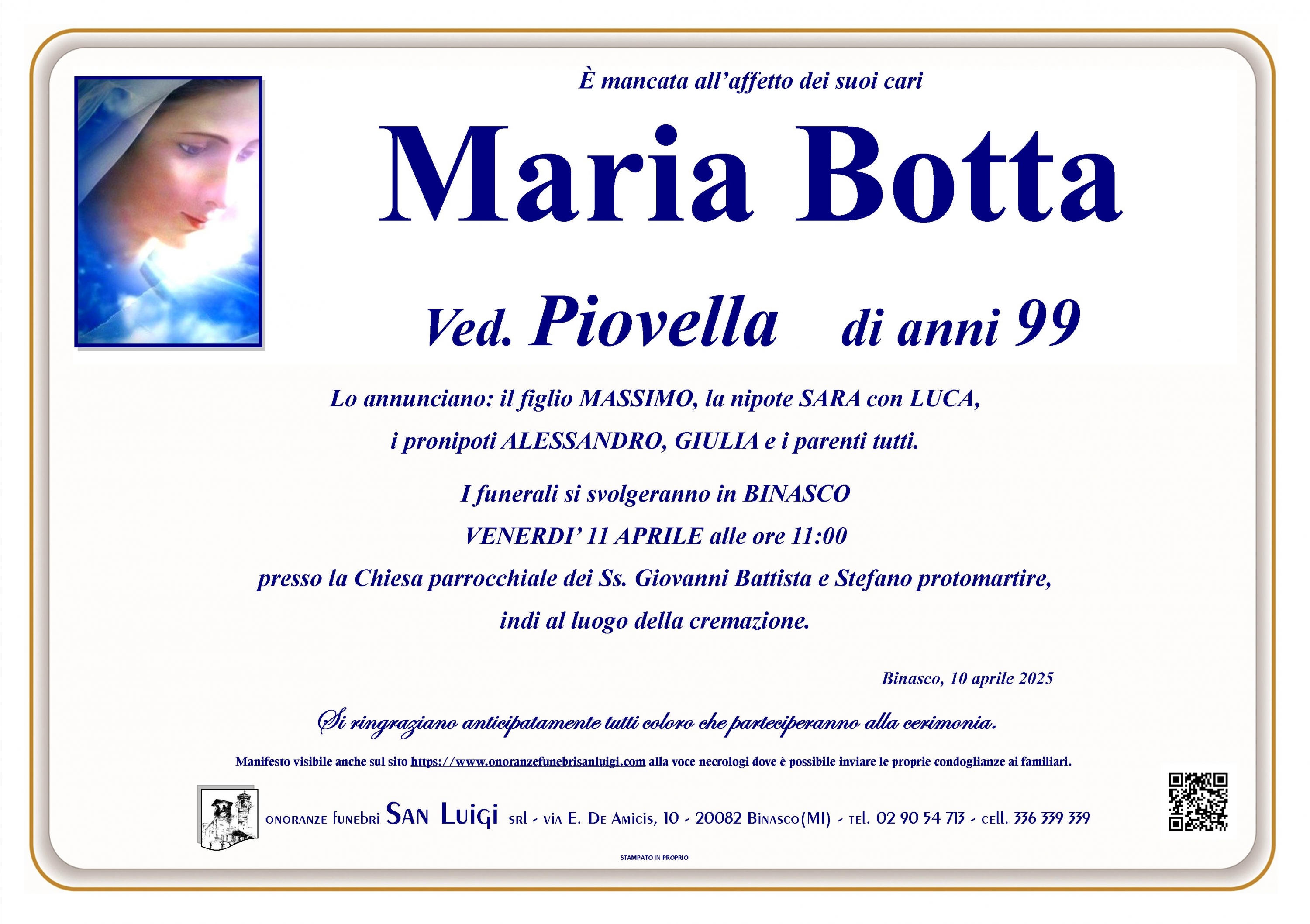 MARIA BOTTA