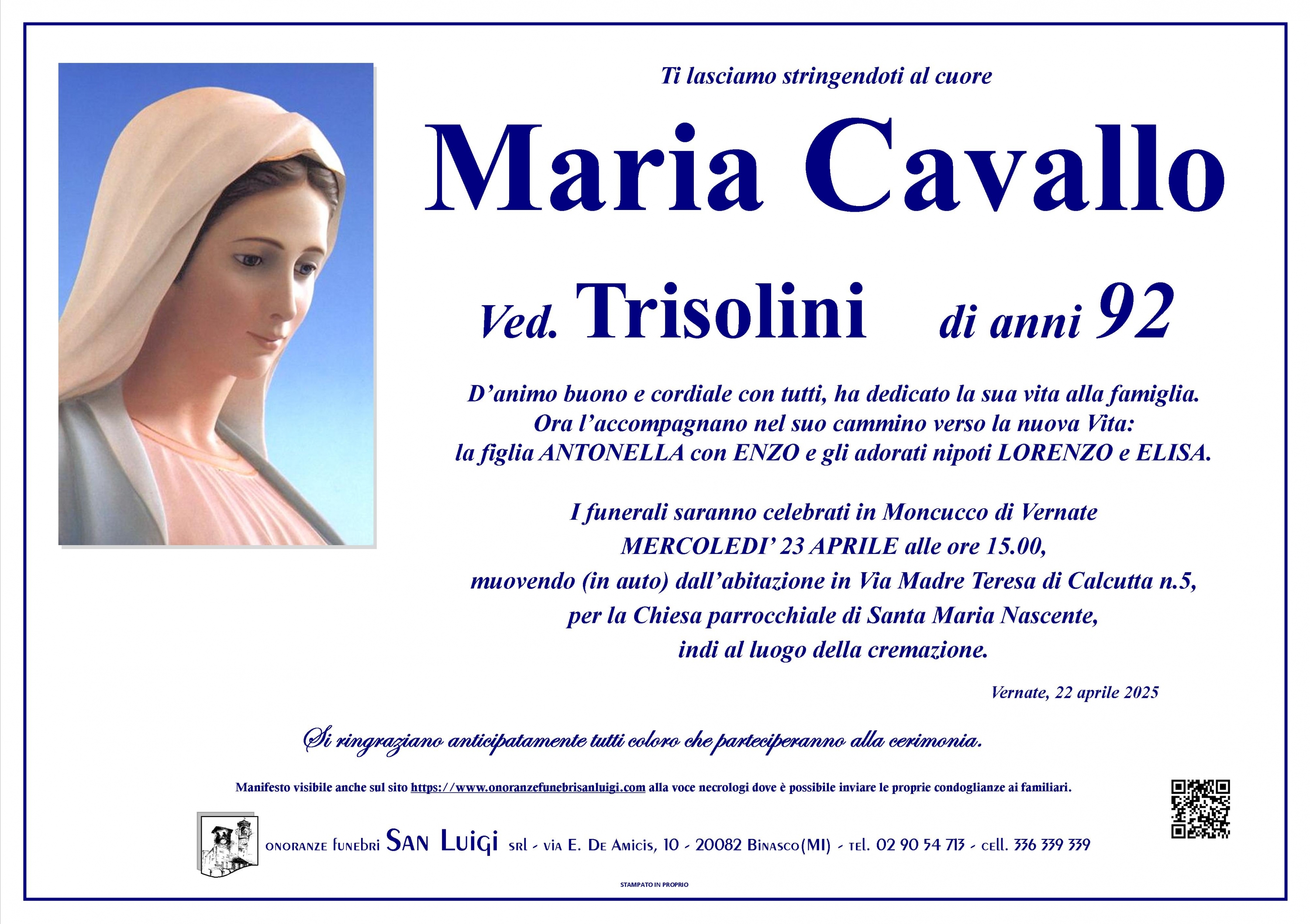 MARIA CAVALLO