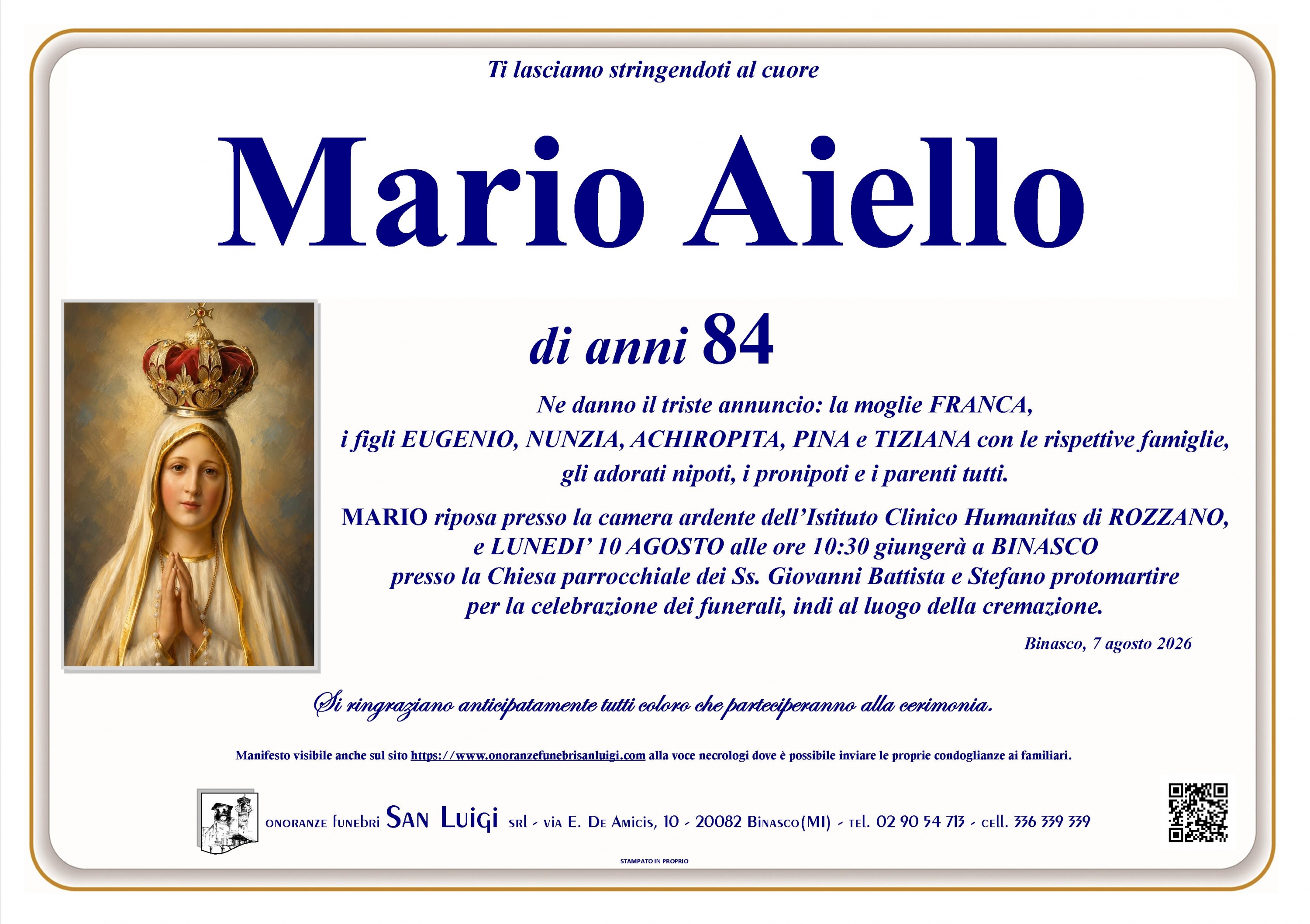 MARIO AIELLO