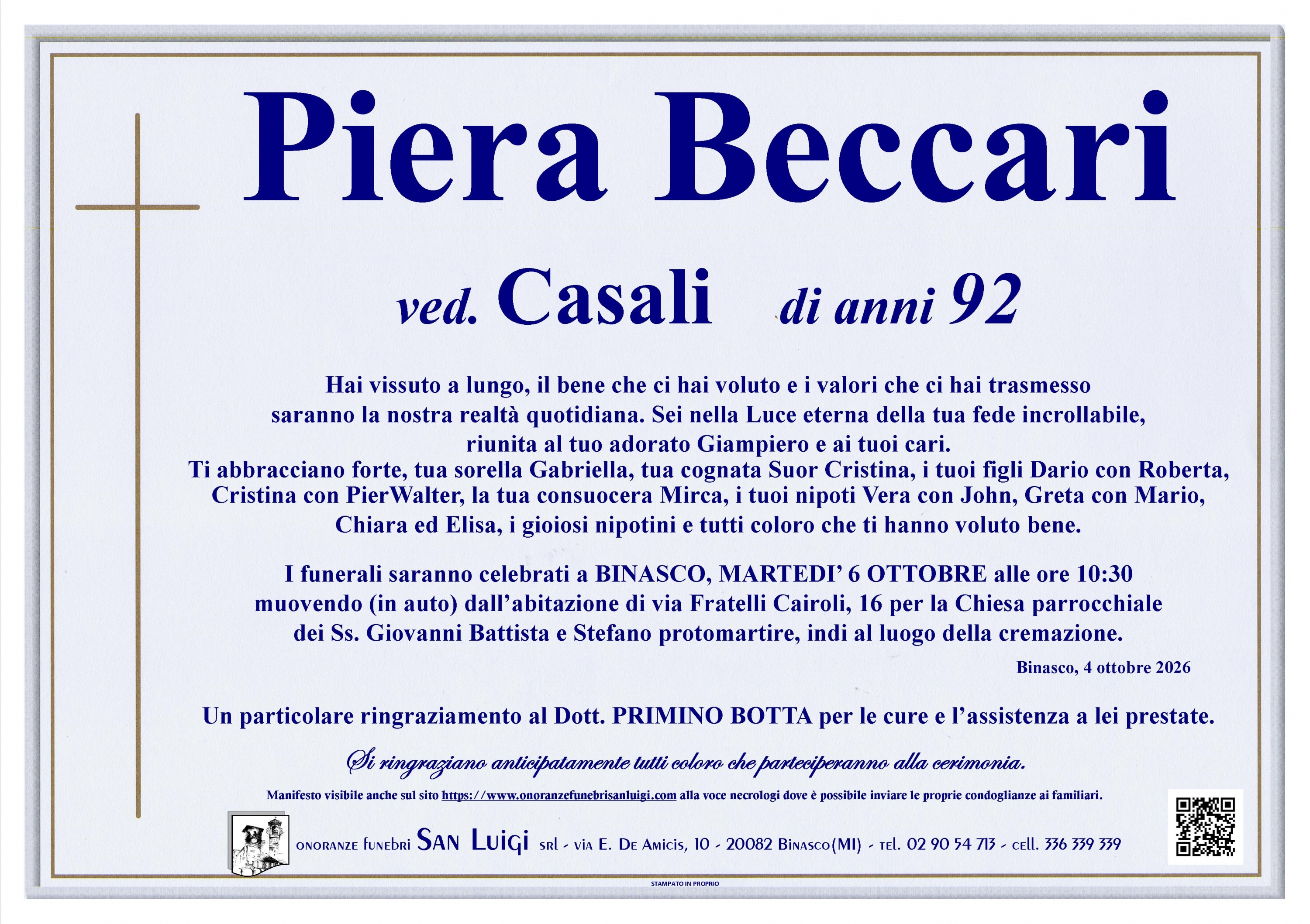 PIERA BECCARI