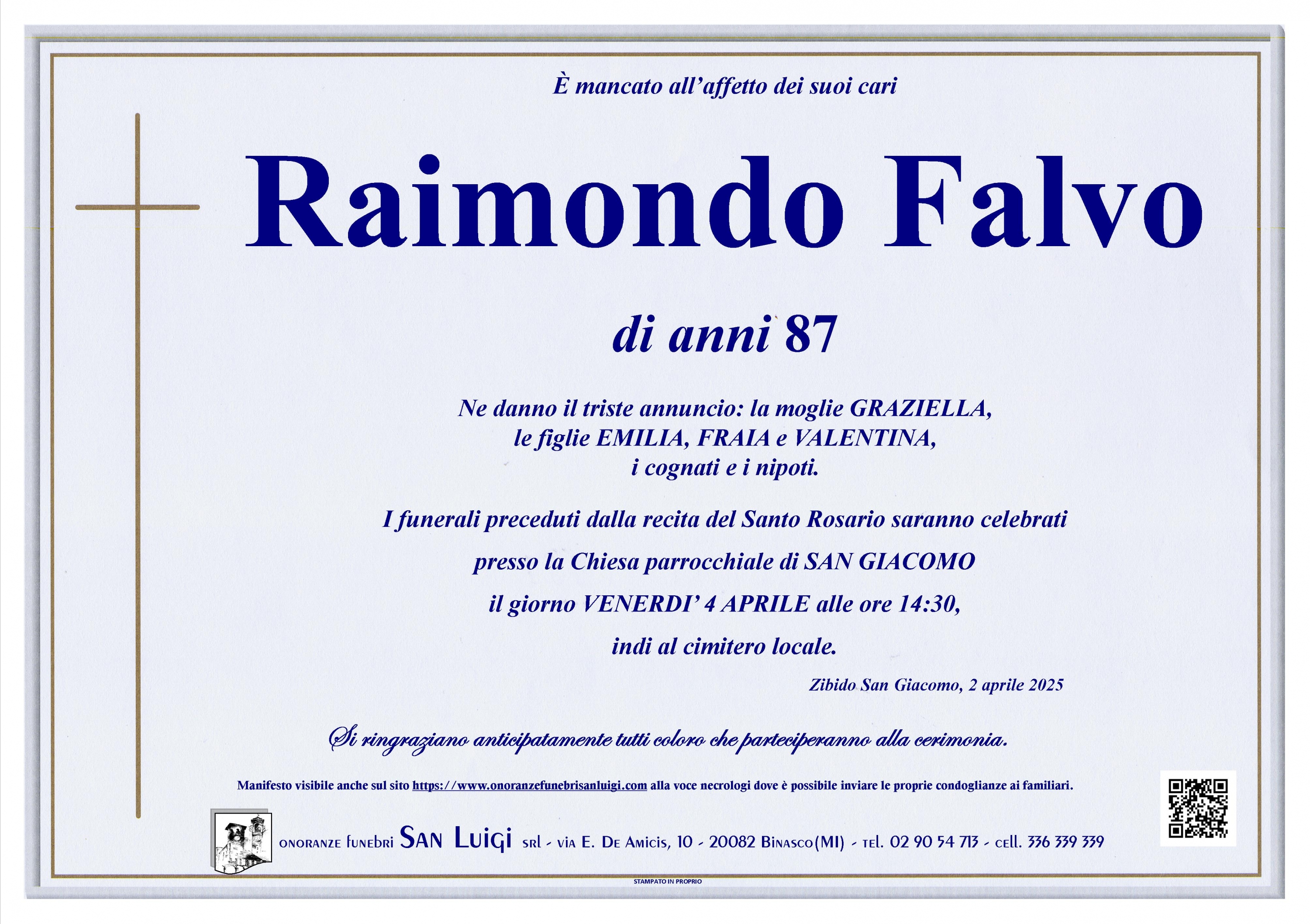 RAIMONDO FALVO