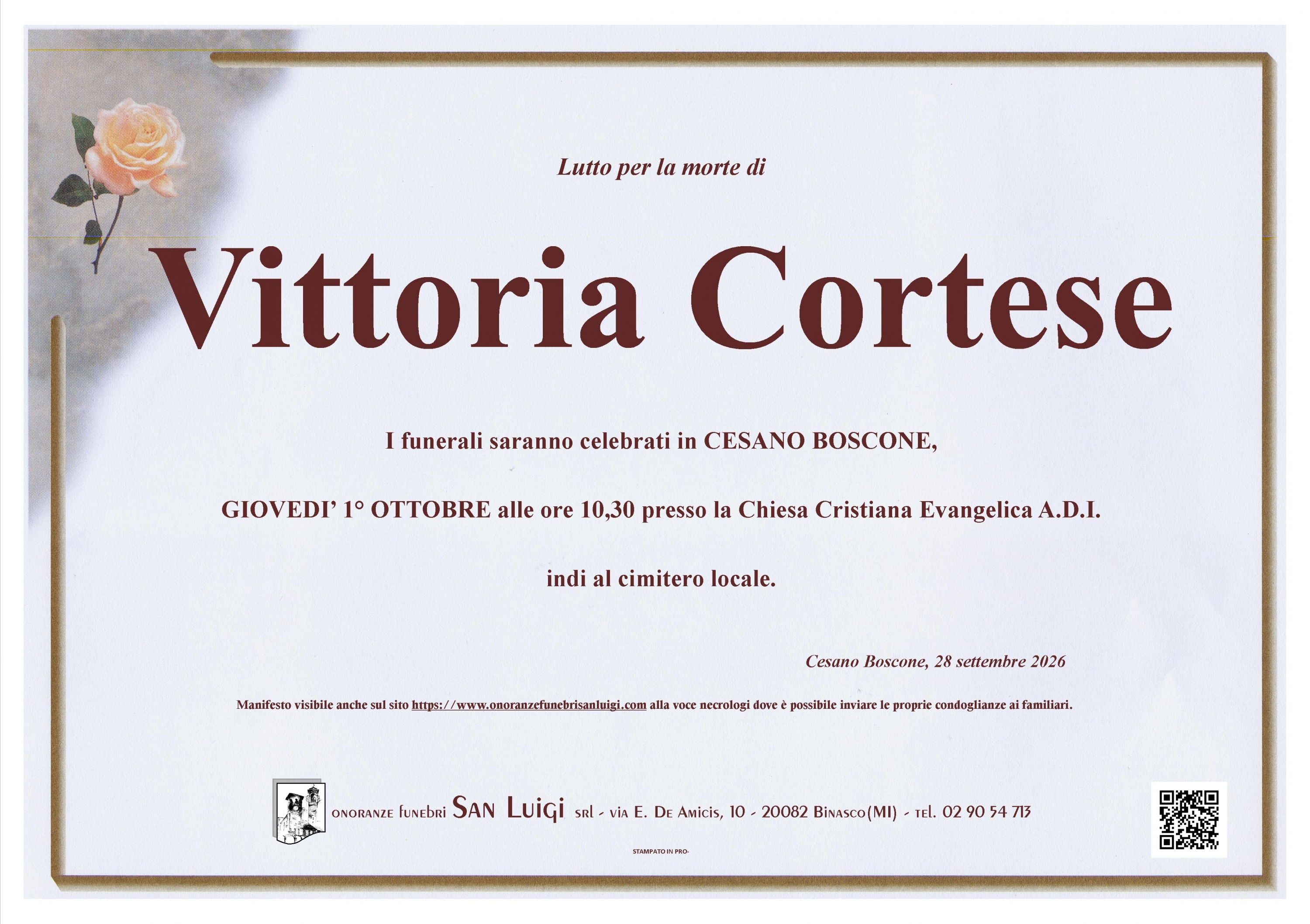 VITTORIA CORTESE